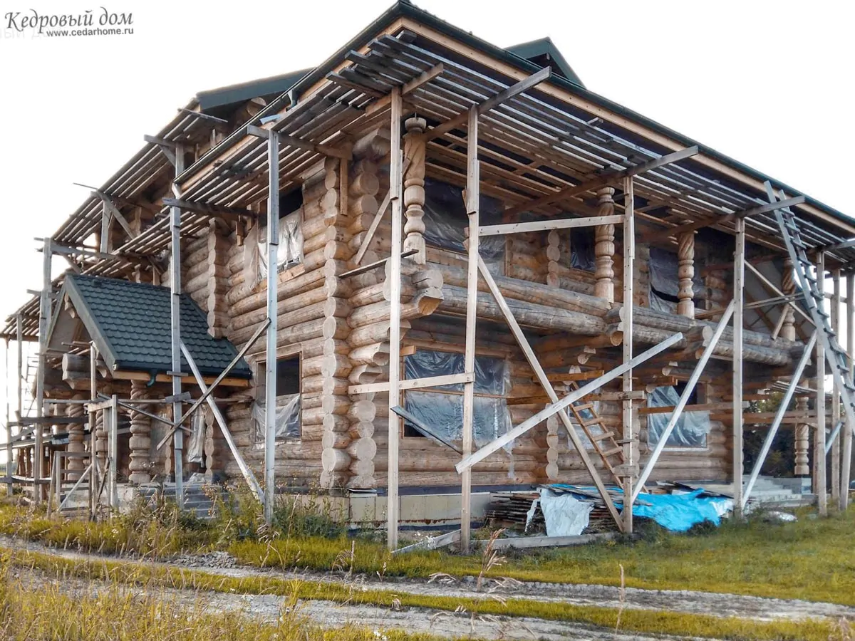 KEDRA.NET | ДОМ ИЗ КЕДРА 38см ДИАМЕТР В КЕМЕРОВО 881 кв.м. ДОМ ИЗ КЕДРА 38см ДИАМЕТР В КЕМЕРОВО 881 кв.м.