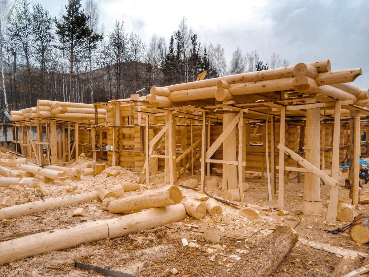 KEDRA.NET | ДОМ ИЗ КЕДРА 38см ДИАМЕТР В КЕМЕРОВО 881 кв.м. ДОМ ИЗ КЕДРА 38см ДИАМЕТР В КЕМЕРОВО 881 кв.м.